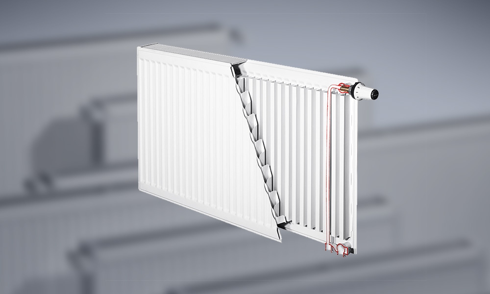 construction of compact radiator